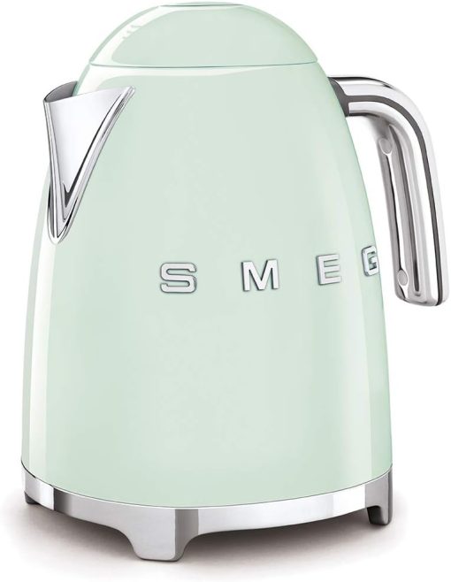 Smeg, Bouilloire électrique KLF03PGEU 1,7 L, Filtre Anticalcaire Lavable, Arrêt Automatique de Sécurité, Indicateur de Niveau d'Eau, Base Antidérapante, Range Cordon, Puissance 2400W, Vert d'Eau - Image 59