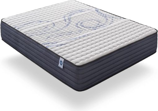 NATURALEX - Matelas PerfectSleep 180x200 - épais 30 cm - Soutien Mousse à mémoire de Forme - Accueil Blue Latex - Confort Ferme - Respirant - 7 Zones - Réversible - Haute Densité - Fabriqué en Europe - Image 44