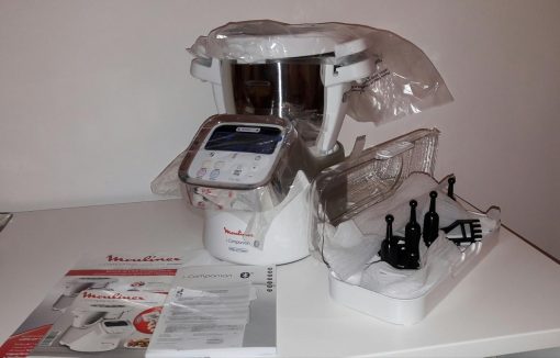 Moulinex i-Companion XL Edition Patisserie, 1550 W, Recettes illimitées, Température entre 30° et 150°, Capacité utile 3 L (10 pers), 12 accessoires dont 6 de patisserie, Fabriqué en France HF90E700 - Image 12