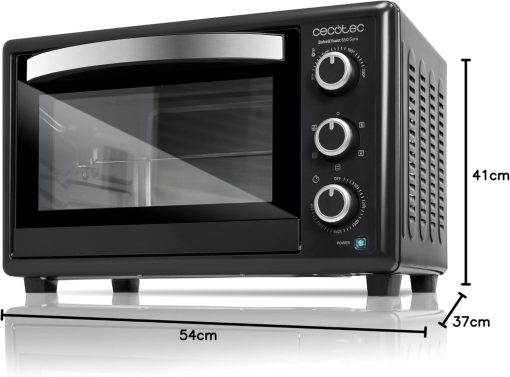 Cecotec Bake&Toast 4600 White Gyro Table Convection Oven 46 Liter, 2000 W, Interior Light, 12 Functions, Temperature up to 230o, Double Glazed Door, Includes Spit - Image 34