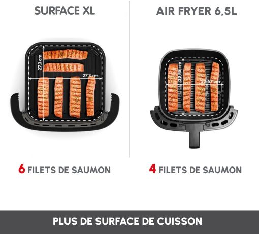 Moulinex Easy Fry air fryer, multicuiseur et four, 15 L, 9 programmes, friteuse sans huile, 3 niveaux de cuisson, compact, extra crisp, noir, AL556DF0 - Image 27