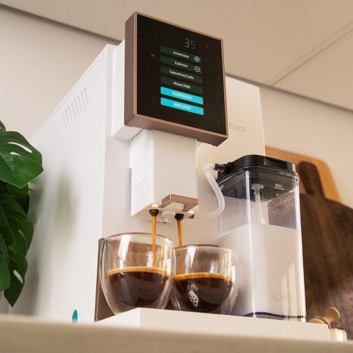 Cecotec Machine à Café Superautomatique Cremmaet Compactccino Black Rose, 19 bars, Réservoir à lait, Système Thermoblock, 5 niveaux de mouture, Réservoir à café 150g - Image 9