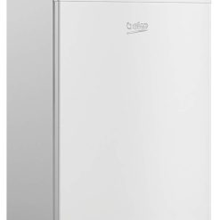 Beko TSE1284N Réfrigérateur table top - Volume total 114L : 101L (Réfrigération) + 13L (Congélation), Compartiment congélation 4 étoiles, MinFrost, Charnière de porte réversible, blanc