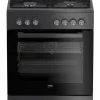 Beko FSR63121DACS cuisinière Mixte