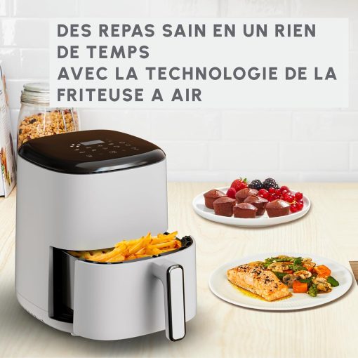 Moulinex Easy Fry Max 5L Air Fryer for Cooking in a Short Time, Energy Saving Up to 70%, Intuitive Control Panel, 10 Automatic Programs, Up to 6 People, EZ245820 - Image 16