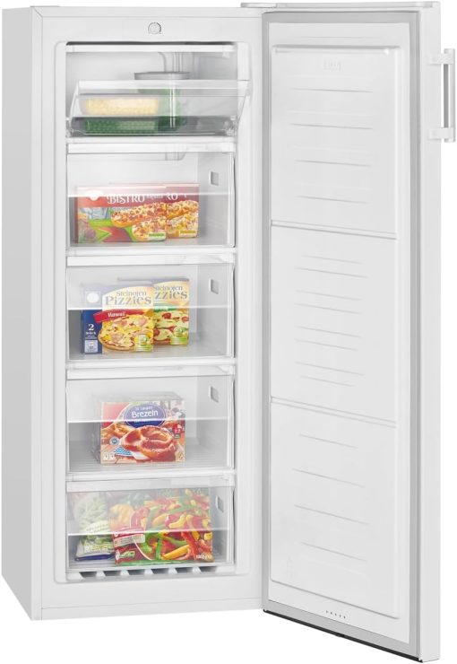 Congélateur 165L blanc Bomann GS7317-1-blanc, Volume net : 165 litres, pose libre, éclairage intérieur à LED, Température réglable, silencieux, economique Congélateur 4 étoiles - Image 16