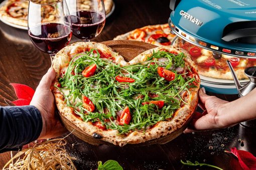 G3 Ferrari G10006 Pizza Express Delizia, 1200 W Pizza Oven, Adjustable Thermostat up to 400°C, Cooks Tasty Pizza in 5 Minutes, Double Resistance, Recipe Book and Spatulas Included - Black - Image 37
