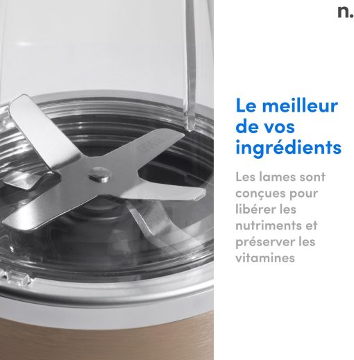 nutribullet Pro 900, Electric Blender, Chopper, Smoothie Blender, Multifunctional, Power 900 Watts, NB904CP, Champagne - Image 45