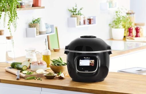 Moulinex Cookeo Touch Wifi, Multicuiseur intelligent avec écran tactile, Recettes via Wifi, Compatible Extra Crisp Air Fryer, Inclus Moule à gateau 18 cm, YY5297FB - Image 9