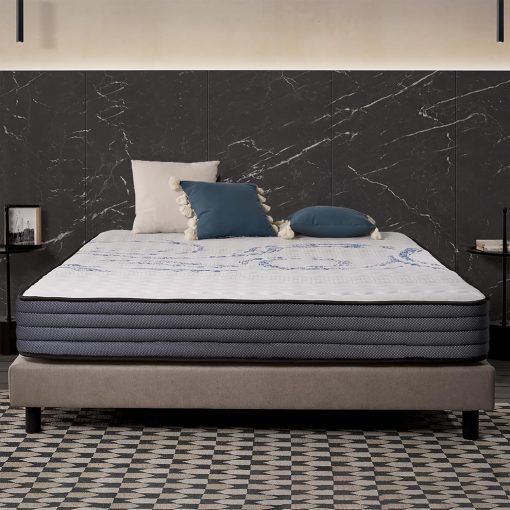 NATURALEX - Matelas PerfectSleep 180x200 - épais 30 cm - Soutien Mousse à mémoire de Forme - Accueil Blue Latex - Confort Ferme - Respirant - 7 Zones - Réversible - Haute Densité - Fabriqué en Europe - Image 21