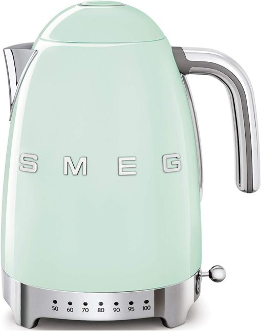 Smeg, KLF04WHEU Variable Temperature Kettle 1.7 L, Multiple Temperatures, Washable Anti-Limescale Filter, Automatic Safety Shutdown, Water Level Indicator, Cable Range, 2400 W, White - Image 5