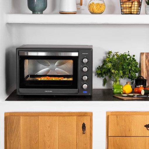 Cecotec Bake&Toast 4600 White Gyro Table Convection Oven 46 Liter, 2000 W, Interior Light, 12 Functions, Temperature up to 230o, Double Glazed Door, Includes Spit - Image 27