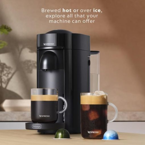 Nespresso Vertuo Plus Coffee and Espresso Maker By De'Longhi, Ink Black - Image 31
