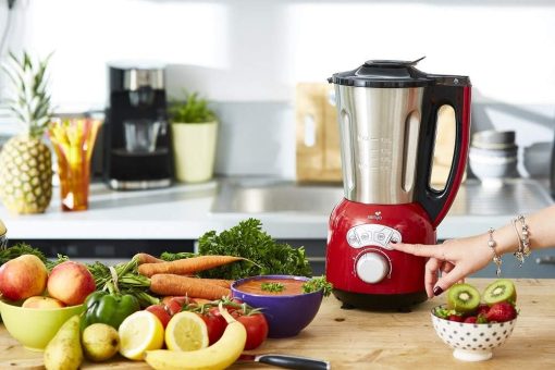 Senya SYCP-HB008R Cook & Ice V3 Red Stainless Steel Heated Blender, Soup Blender/Milled Soup, Steaming, Crushed Ice Smoothies, 1, 5L, 1400W, SYCP-HB008R - Image 31