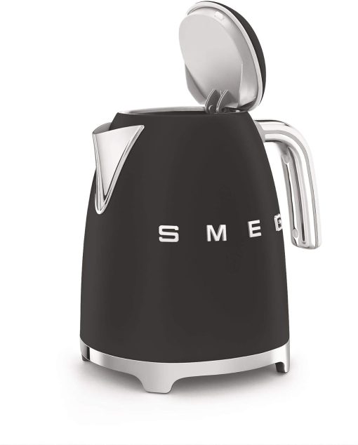Smeg, Bouilloire électrique KLF03PGEU 1,7 L, Filtre Anticalcaire Lavable, Arrêt Automatique de Sécurité, Indicateur de Niveau d'Eau, Base Antidérapante, Range Cordon, Puissance 2400W, Vert d'Eau - Image 11