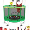 Trampoline pour Enfants, Trampoline réglable pour bébé avec Panier de Basket-Ball, Trampoline intérieur et extérieur de 200 kg avec enclos