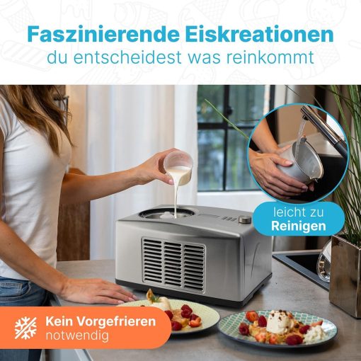 ProfiCook 511091 PC-ICM 1091 N, Acier Inoxydable - Image 3