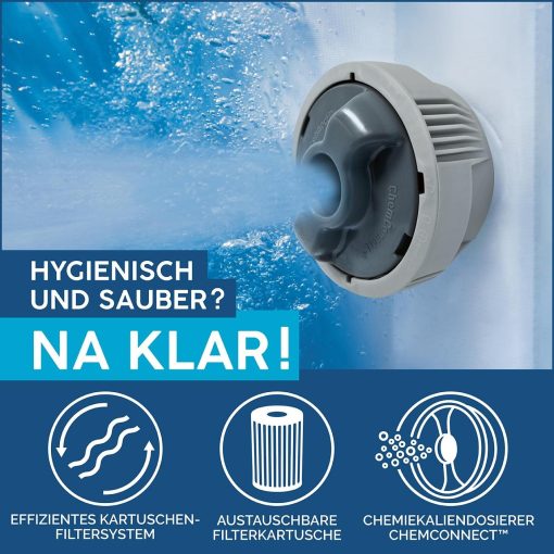Spa gonflable rond BESTWAY Lay-Z-Spa? Miami Airjet? 2 - 4 personnes - Image 98