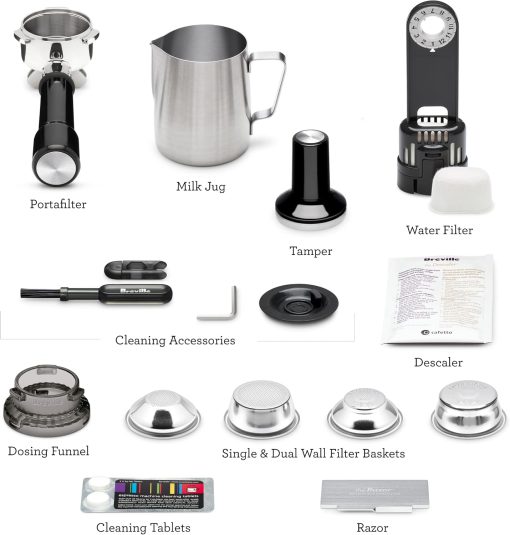 Breville Barista Express Espresso Machine BES870XL, Brushed Stainless Steel - Image 8