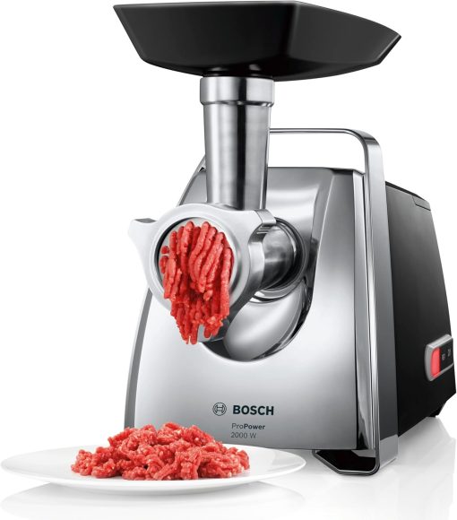 Bosch ProPower MFW67440 Hachoir à viande polyvalent – Jusqu'à 3,5 kilos de viande par minute – Puissance de 700 W, Noir - Image 28