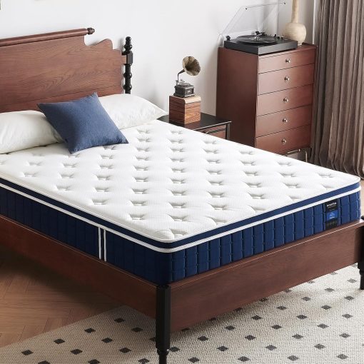 Inofia Ace Hybrid Firm Mattress 140 x 200 cm H4 Firm Mattress with Breathable Memory Foam and Independent Bagged Springs, 7 Ergonomic Zones, Extra Comfort for Adults and Children - Image 18
