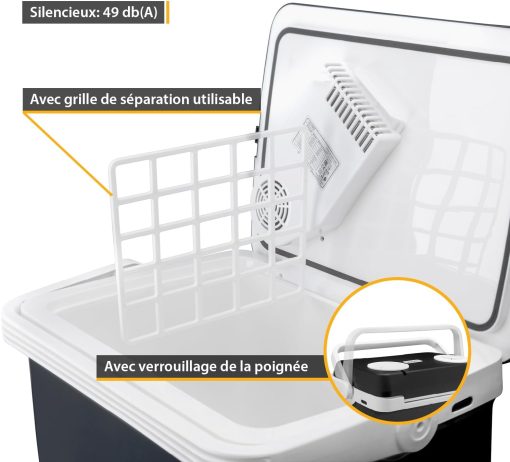 TZS First Austria 32L Portable Electric Cool Box Mini Fridge 12V 230V Car Camping Cooler Box Thermoelectric Cooler Box - Image 14