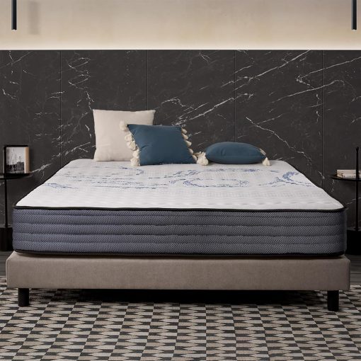 NATURALEX - Matelas PerfectSleep 180x200 - épais 30 cm - Soutien Mousse à mémoire de Forme - Accueil Blue Latex - Confort Ferme - Respirant - 7 Zones - Réversible - Haute Densité - Fabriqué en Europe - Image 26