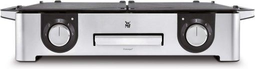 WMF Master-Grill électrique, 2400W, Grande surface 28x50cm, Revêtement antiadhésif, Plaques amovibles compatibles lave-vaisselle, Inox 18/10 Cromargan, Lono 0415280011 - Image 9