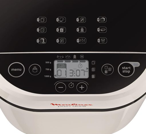 Moulinex OW210130 Machine à Pain 12 Programmes Plastique Blanc 31 x 29 x 29 cm - Image 17