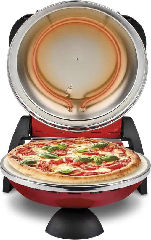 G3 Ferrari Délice G100006 Pizza Oven, 1200 W, Red - Image 3