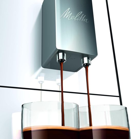 Melitta Caffeo Solo Noir Pure Black, Machine à Café à Grains avec Broyeur et Système d'Extraction des Ar?mes, Affichage LED, Mode 1 à 2 Tasses, Cafetière Expresso, Automatique, E950-222, 1400W - Image 39