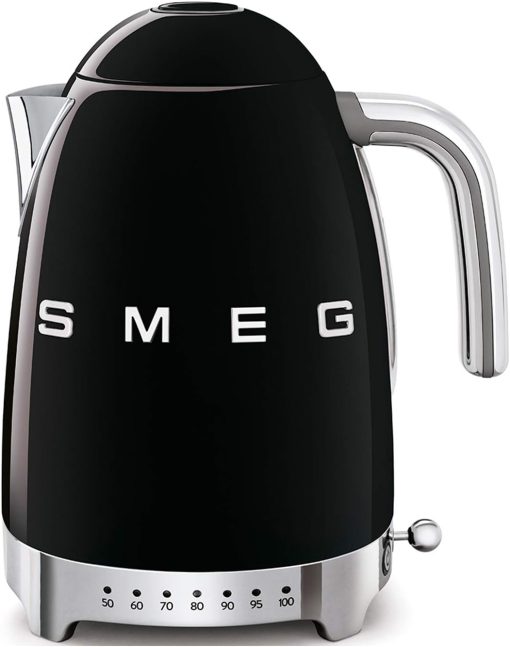 Smeg, KLF04WHEU Variable Temperature Kettle 1.7 L, Multiple Temperatures, Washable Anti-Limescale Filter, Automatic Safety Shutdown, Water Level Indicator, Cable Range, 2400 W, White - Image 2