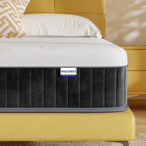 MOLPHIT Oeko-TEX Certified Mattress 90 x 190 cm, Thickness 25 cm, Independent Pocket Sprung Mattress, Adult and Children's Bed Mattress, Single Mattress, Perfect Support, Durable and Quiet - Image 10
