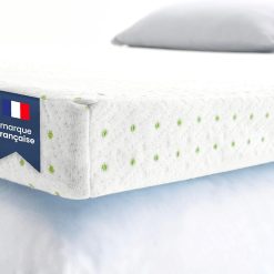 ViscoSoft - Surmatelas 160 x 200 Mémo, Surmatelas 160 x 200 memoire de Forme 5cm avec Aération Optimale et Mousse Haute Densité 50kg/m3, Housse Bambou Lavable, Surmatelas 160x200 Confort Moelleux