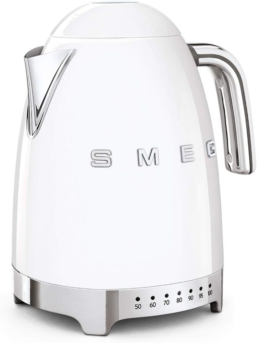 Smeg, KLF04WHEU Variable Temperature Kettle 1.7 L, Multiple Temperatures, Washable Anti-Limescale Filter, Automatic Safety Shutdown, Water Level Indicator, Cable Range, 2400 W, White - Image 12