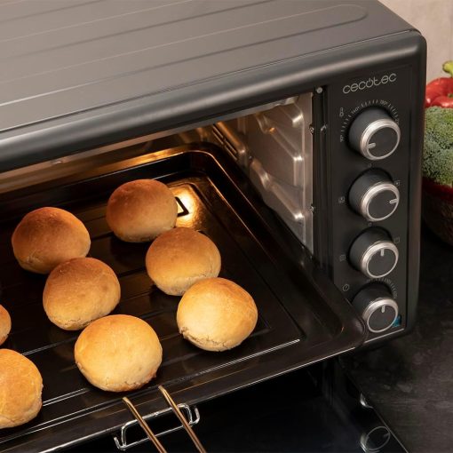 Cecotec Bake&Toast 4600 White Gyro Table Convection Oven 46 Liter, 2000 W, Interior Light, 12 Functions, Temperature up to 230o, Double Glazed Door, Includes Spit - Image 73