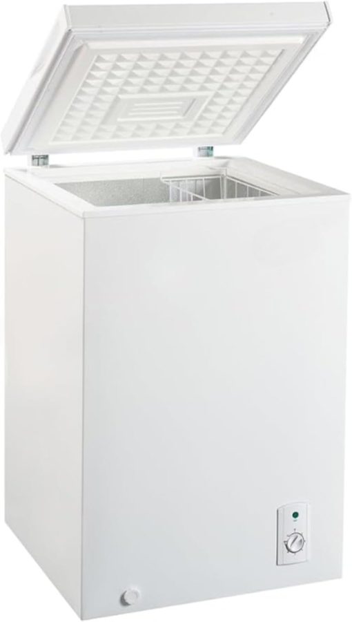 Congélateur Coffre - 100 Litres – Compact et économe en énergie – Température -18°C – Idéal pour Petits Espaces et Cuisines Professionnelles