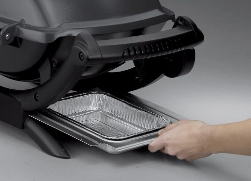 Weber Q1400 Barbecue électrique, surface de cuisson 43 x 32 cm, nomade, grille en fonte émaillée divisée en 2 parties, couvercle et cuve en fonte d'aluminium - Gris foncé (52020053) - Image 15