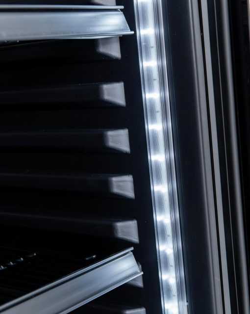 METRO Professional Réfrigérateur à Boissons GSC2360B, Acier/Verre, 62 x 63.6 x 175.3 cm, 347 L, avec Serrure, Noir - Image 84