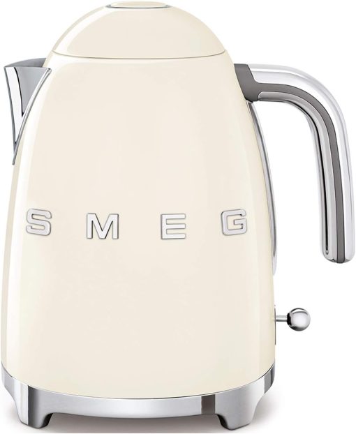 Smeg, Bouilloire électrique KLF03PGEU 1,7 L, Filtre Anticalcaire Lavable, Arrêt Automatique de Sécurité, Indicateur de Niveau d'Eau, Base Antidérapante, Range Cordon, Puissance 2400W, Vert d'Eau - Image 9