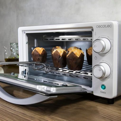 Cecotec Bake&Toast 4600 Black Gyro Countertop Oven, 46 L, 2000 W, 12 Combinable Heating Functions, Includes Rotating Spindle, Crumb Catcher Tray. - Image 47