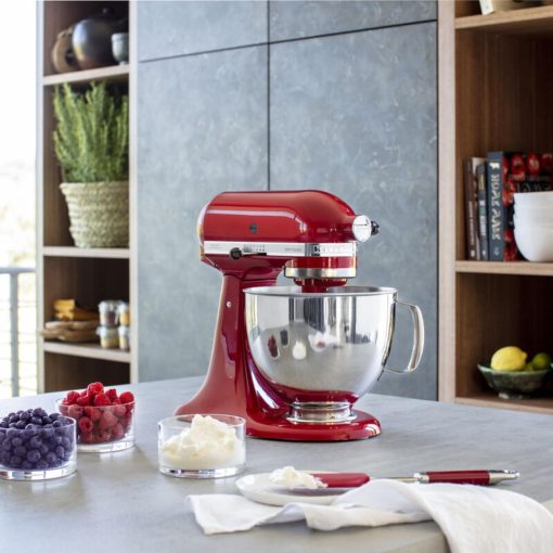 KitchenAid Artisan Multi Purpose Kitchen Processor with Tilt Head with 4 Accessories 4.8L Bowl Onyx Black - Image 9