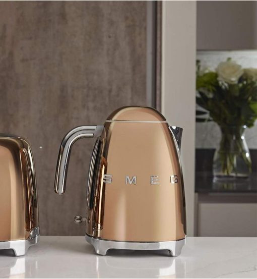 Smeg, Bouilloire électrique KLF03PGEU 1,7 L, Filtre Anticalcaire Lavable, Arrêt Automatique de Sécurité, Indicateur de Niveau d'Eau, Base Antidérapante, Range Cordon, Puissance 2400W, Vert d'Eau - Image 37