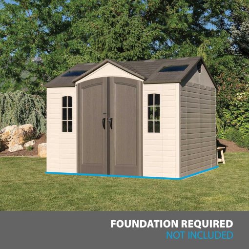 Lifetime Abri de Jardin Tan 132,7 x 204,4 x 227,9 cm - Image 30