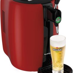 Seb Beertender VB310510 Beer Pump Pressure Beer Machine 5L Temperature Indicator Red 70 W