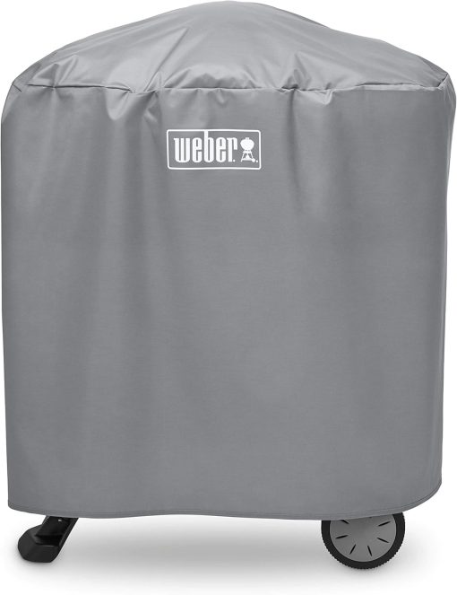 Weber Q1400 Barbecue électrique avec support, surface de cuisson 43 x 32 cm, nomade, grille en fonte émaillée divisée en 2 parties, couvercle et cuve en fonte d'aluminium - Gris foncé (52020853) - Image 12