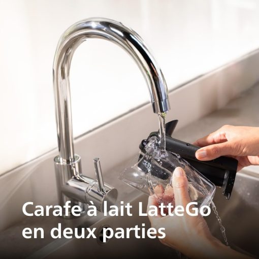 Philips Série 5400 Machine Expresso - Café à Grain - LatteGo Mousseur à Lait, 12 Spécialités de Café, Affichage Intuitif, 4 Profils Utilisateur, Noir (EP5441/50) - Image 19
