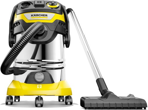 K?rcher Aspirateur Eau et Poussières WD 6 P S V-30/6/22/T, Prise de Courant, Filtre Plissé Plat, Fonction de Nettoyage, 1300 W, Cuve : 30 l et Bouchon de Vidange, Tube d'Aspiration : 2,2 m - Image 18