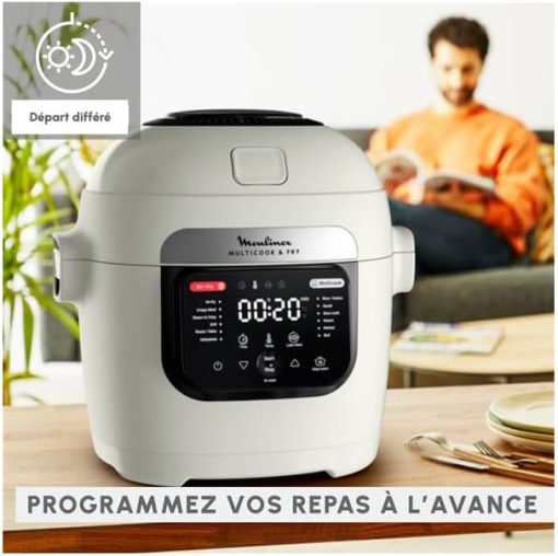 MOULINEX - Multicooker and Airfryer - Multicook & Fry - MZ7301F0 - Image 4