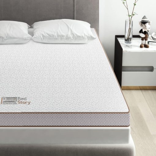 BedStory [Nouvelle Technologie] Surmatelas 160 x 200 à Mémoire de Forme de 7.5CM, Surmatelas de Haute Densité avec Gel Plus Respirant, Housse Amoivible et Lavable - Image 27